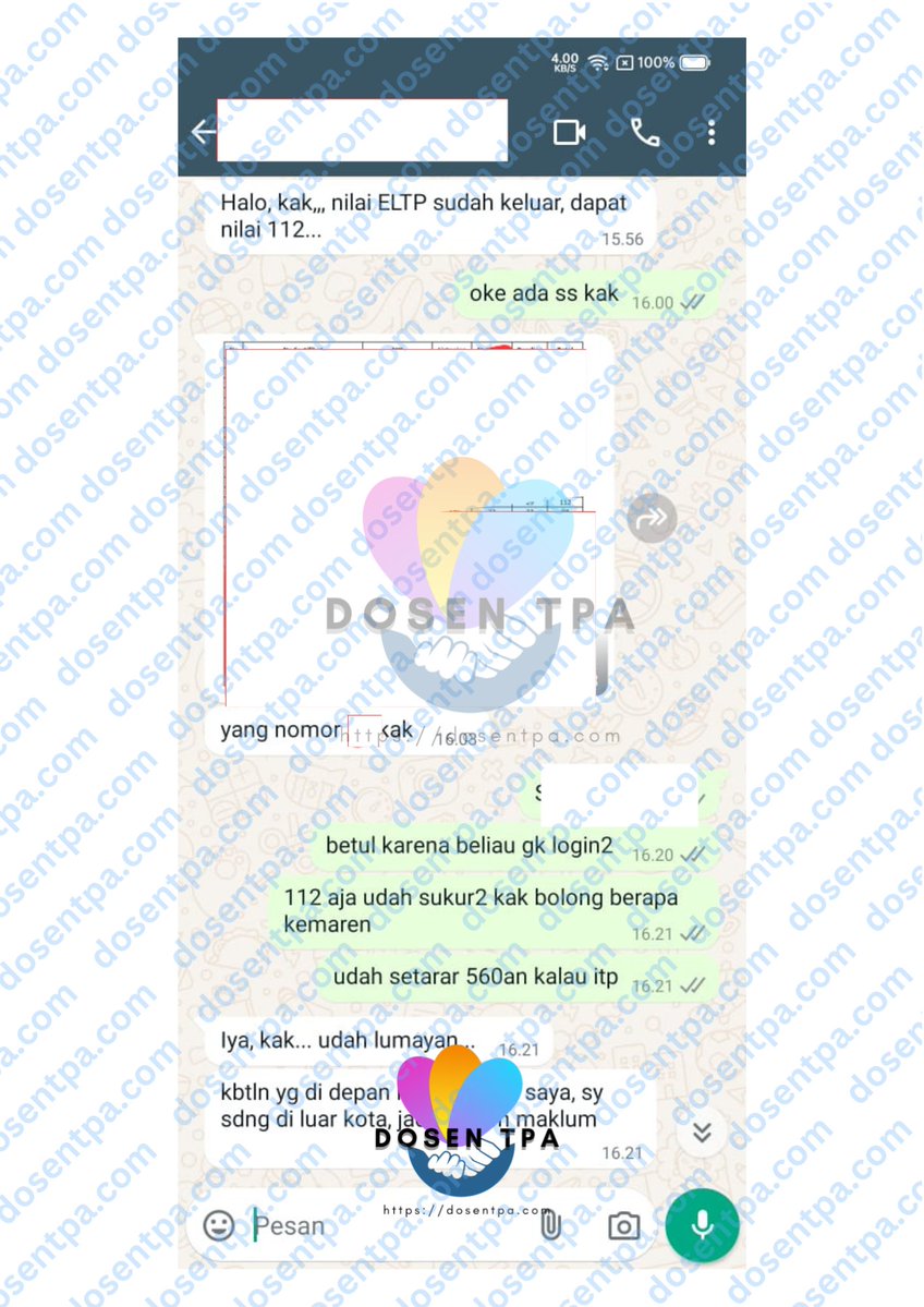 dosenjokitpa's tweet image. 168. ELPT ITB 112 dari Dosentpa! Terbukti aman &amp;amp; terpercaya. Bayar setelah ujian! #zonauang