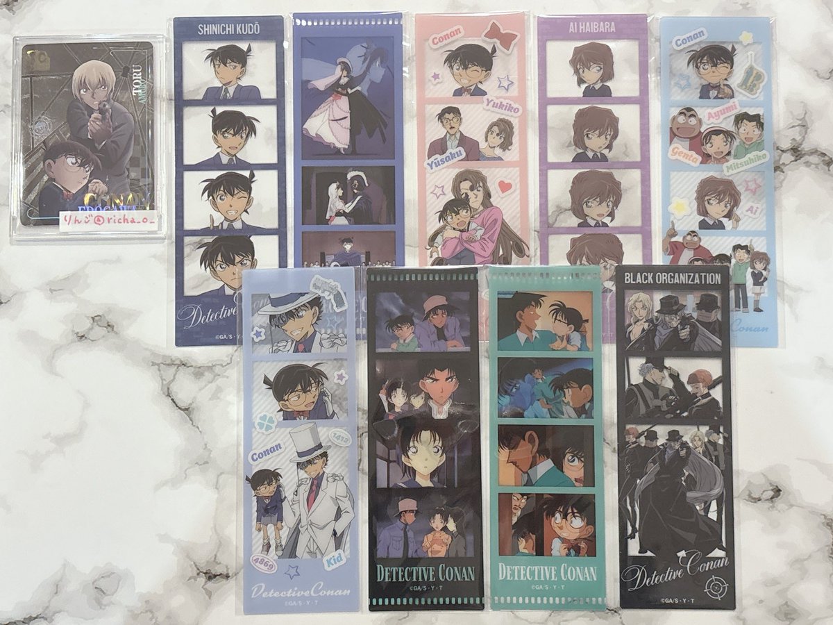 richa_o_'s tweet photo. 【交換】名探偵コナン　キャラクリアフォト

譲→画像1

求→安室

郵送交換
お気軽にお声掛けください🌸 https://t.co/Vr5wkgia8K