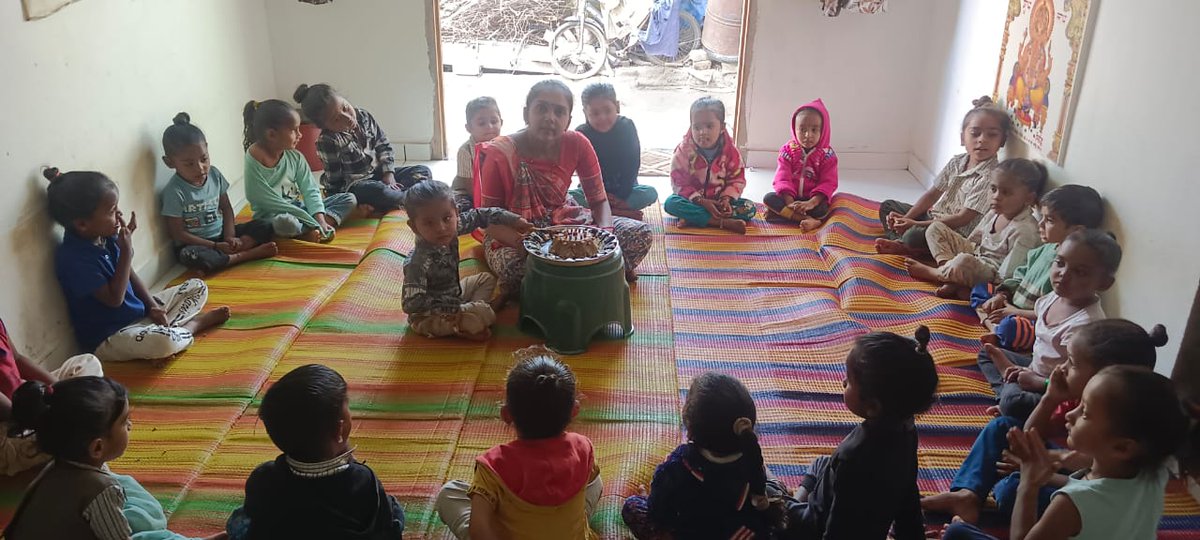 આજરોજ આઈ.સી.ડી.એસ ઘટક -૧ બોરસદમાં ત્રીજો મંગળવાર અન્નપ્રાશન દિવસની ઉજવણી  પોષણ સેતુ પોષણ સંગમ તેમજ બાળદિનની ઉજવણી કરવામાં આવેલ.જેમાં લાભાર્થીઓને પોષણ વિશે સમજ આપી પોષણસેતુ &amp; પોષણ સંગમ કાર્યક્રમ વિશે માહિતગાર કર્યા..<a href="/CollectorAnand/">Collector Ofc Anand</a> <a href="/ddoanand/">DDOANAND</a> <a href="/POSHAN_Official/">POSHAN Abhiyaan</a>