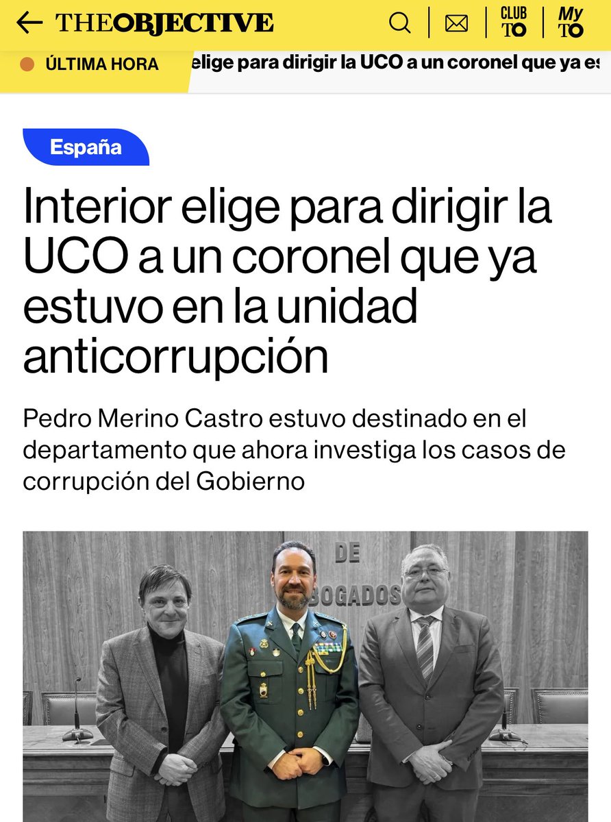 Hoy, conocido el nuevo Jefe de la UCO de la Guardia Civil, me pronuncio con responsabilidad ante las noticias que han aparecido estos días sobre el cambio de Mando en la Unidad. La salida del anterior Jefe, el hoy General Yuste, es un paso natural en la Guardia Civil. No hay