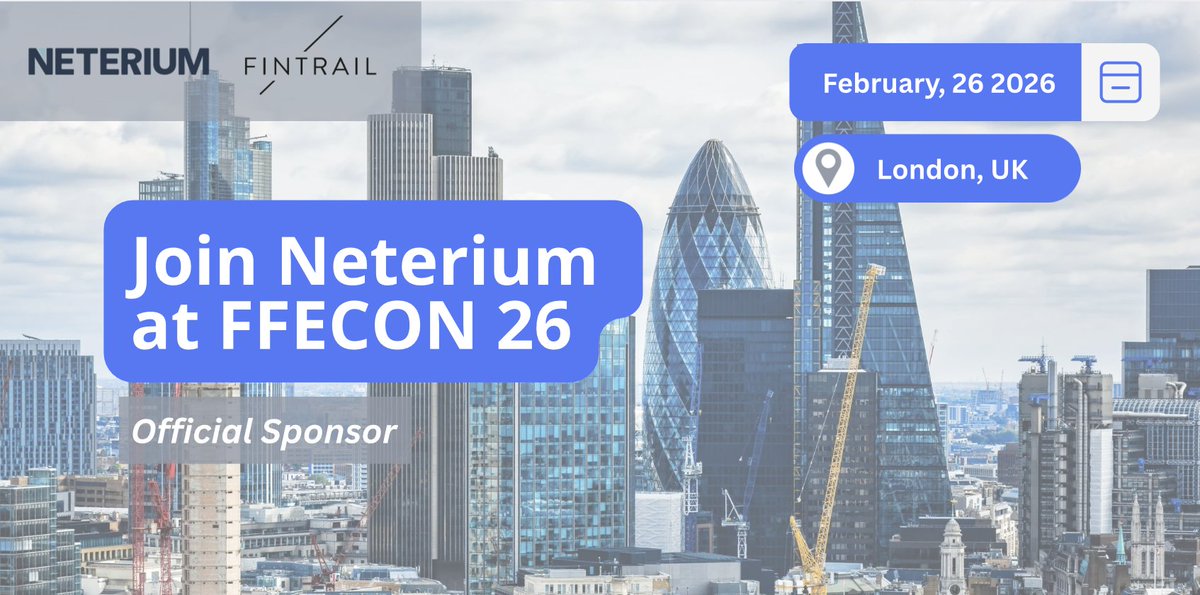neterium's tweet photo. The Neterium team is proud to sponsor #FFECON26 for the 2nd consecutive year!
๐ ๐ฒ๐ฒ๐ ๐๐ ๐ฎ๐ ๐ผ๐๐ฟ ๐๐๐ฎ๐ป๐ฑ ๐ผ๐ป ๐๐ฒ๐ฏ๐ฟ๐๐ฎ๐ฟ๐ ๐ฎ๐ฒ, ๐ฎ๐ฌ๐ฎ๐ฒ, ๐ถ๐ป ๐๐ผ๐ป๐ฑ๐ผ๐ป
๐ https://t.co/OoDHYwohBT
๐ง Register interest at sales@neterium.io
#FCC #Innovation #WatchlistScreening https://t.co/aXOGAuTy0r