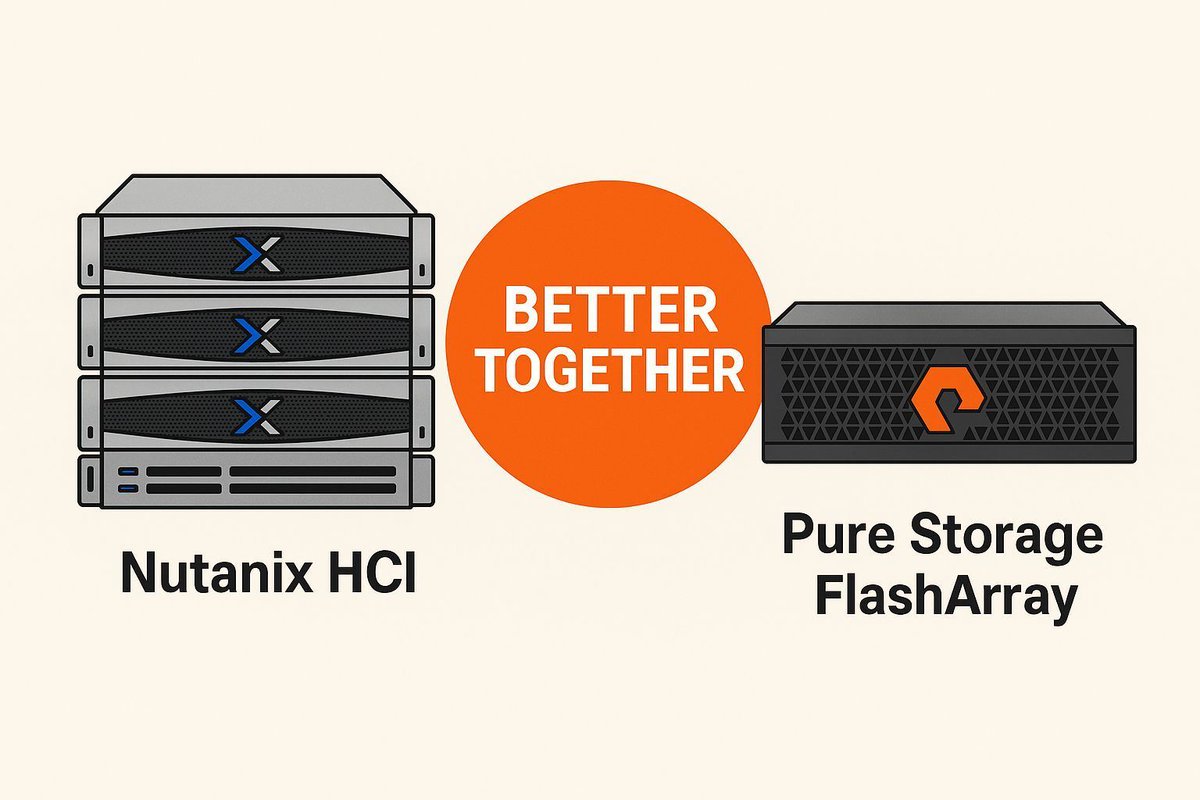 NextLevelSDDC's tweet image. Nutanix + Pure Storage solution is now GA as of last week!
Want to learn about some of the caveats?

Check out my blog article below!
buff.ly/35sECNH

@nutanix @purestorage #hci #flasharray
