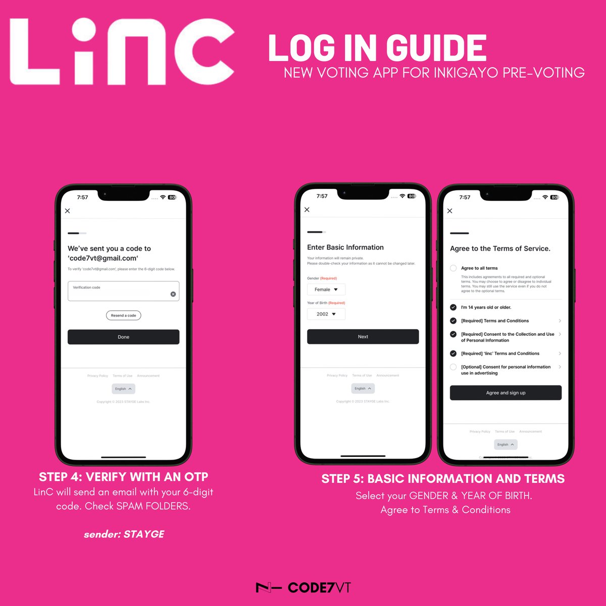 EN_CODEGLOBAL's tweet photo. [VOTING APPS TUTORIAL 🕵🏻‍♀️ — CASE FILE #3]

TARGET: LINC & TIN Apps

Agents, report for duty. Our third case is officially open.

• LINC is the primary app used for INKIGAYO pre-voting.
• TIN is used only to collect additional fan points — no voting happens on the TIN app.

Study the guide in the pubmat below to learn how to register, collect, and prepare your evidence… ahem, votes.

Key intel:
🔎 Pre-Voting: Monday (12 NN) to Friday (11:59 PM) KST
🔎 Live Voting: occurs in Higher app (re: our Case File #2 Tutorial)
🔎 Voting Limit: 10 votes = 300 fan points per account daily
🔎 Currency: Fan Points (Free) & Gems (Paid)
🔎 Expiration: 180 days

Still piecing together the clues?
Drop your questions in the QRTs, agents. We’ll decode them one case at a time. 🗂✨

@ENHYPEN_members @ENHYPEN #ENHYPEN #엔하이픈  #エンハイプン