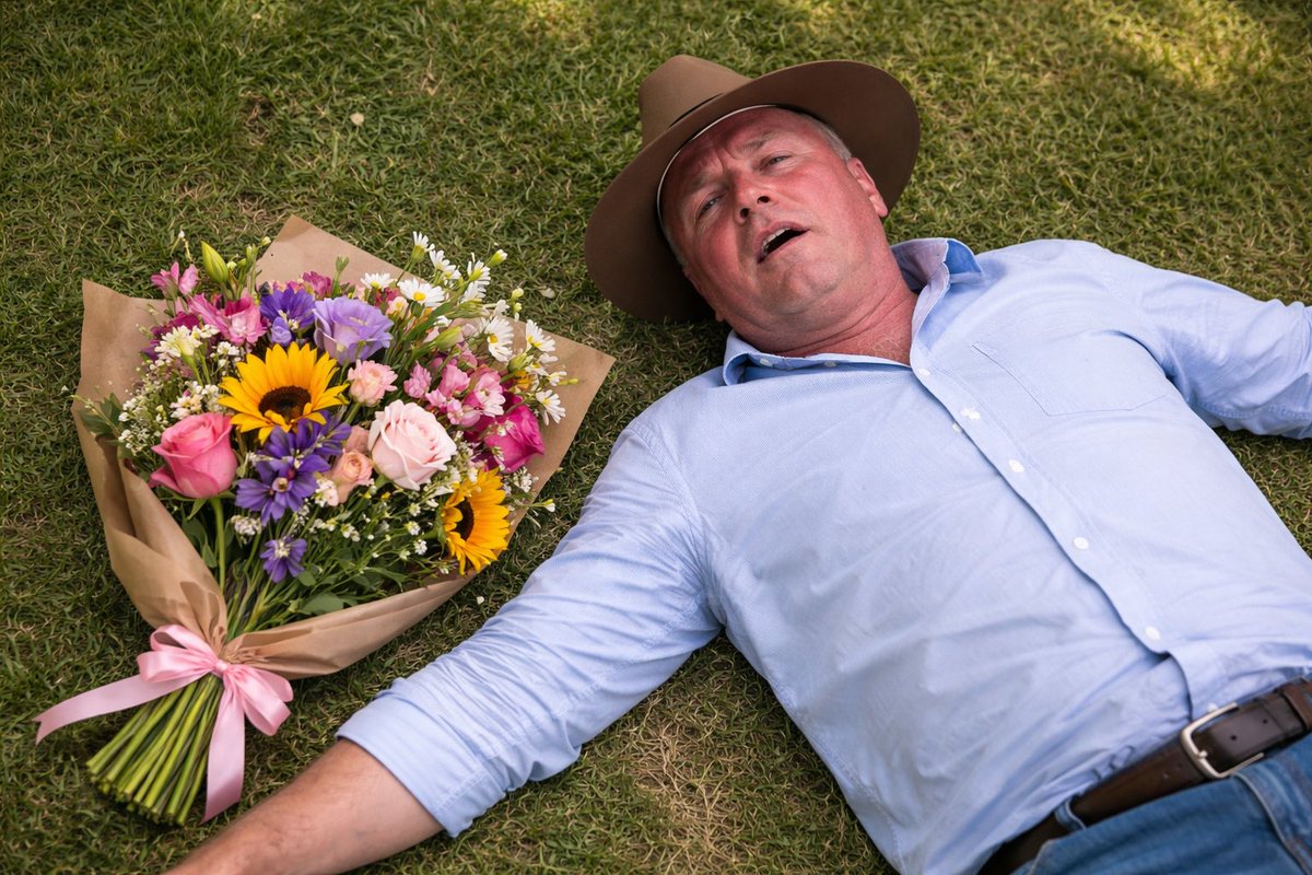 CognitiveVerb's tweet image. Barnaby lies with Pauline.

#OneNotion