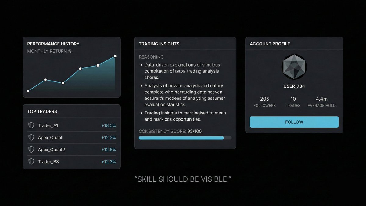 profitt_trade's tweet photo. Trust in trading isn’t built on claims.
It’s built on visibility.
Profitt is a social trading network where performance, reasoning, and consistency are visible —
so people can discover skilled traders with confidence. https://t.co/UNKCfih5R7