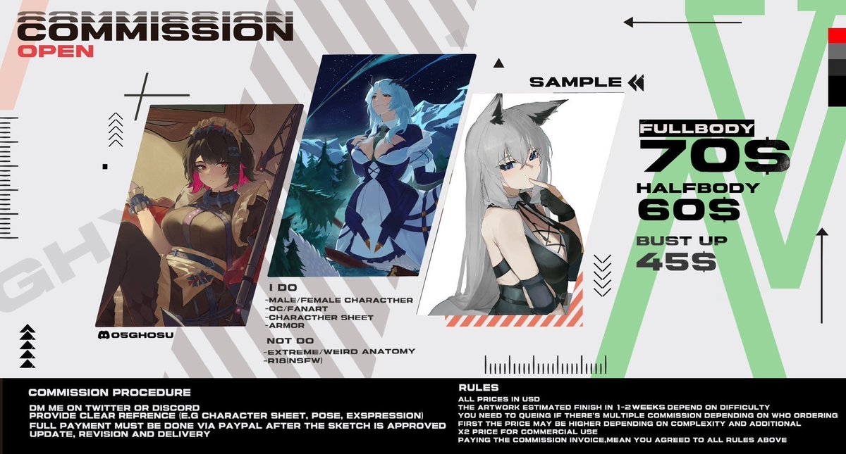 05GHXSU || COMMISSION OPEN tweet media