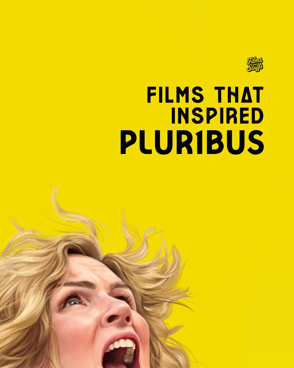 Films that Inspired Pluribus, as said by Vince Gilligan, the creator of the show 🙂

— a thread 🧵