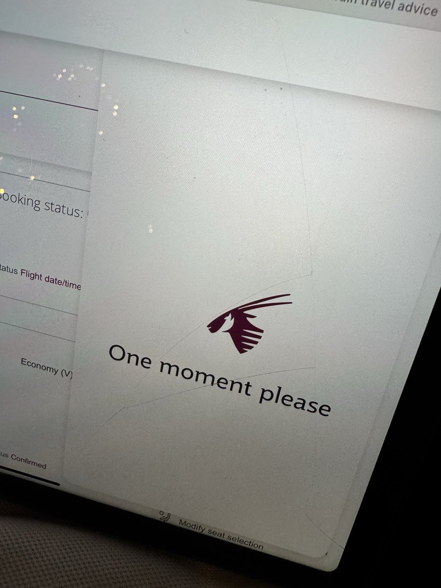 arjunpachory's tweet photo. @qatarairways I am in a place with no signal and urgently need to get in touch. However, your live chat is stuck on One Moment Please for an hour. How can I get in contact with you? https://t.co/rvyoeBKn9X