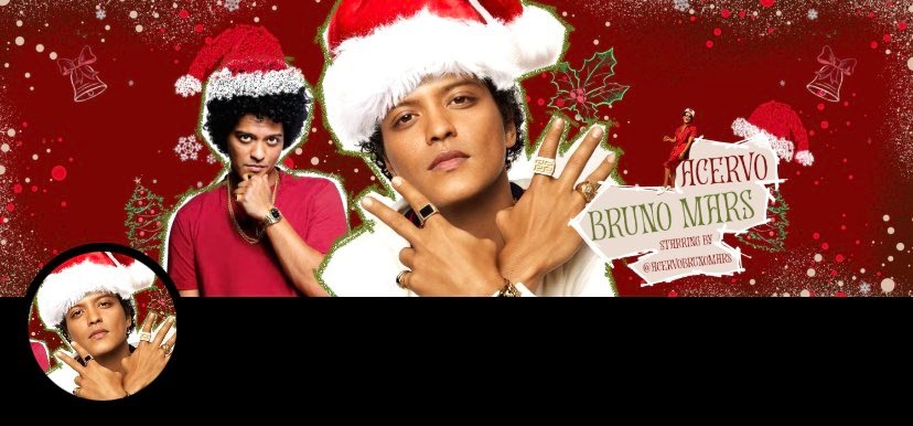 acervobrunomars's tweet image. Entramos no clima natalino 🎅🏽🎄
Curtiram?

Design: @RubyDesing ❤️