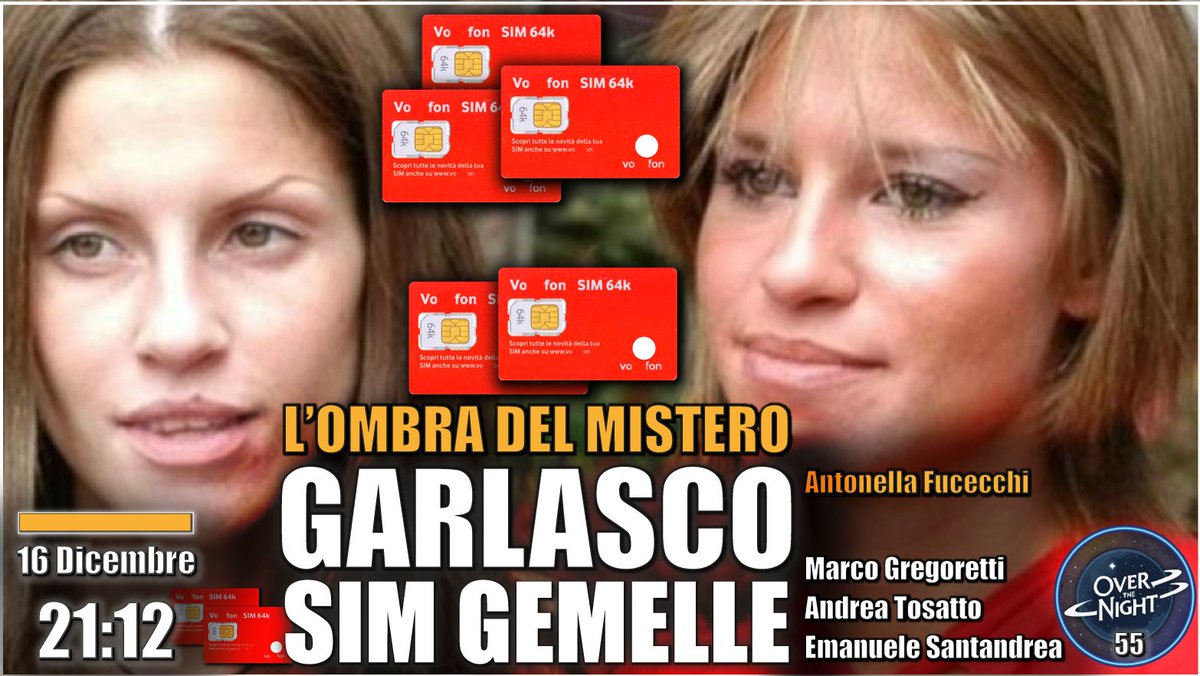 Nel 2007, durante l'indagine per il delitto di #Garlasco, alcune SIM non furono notate. Sebbene quelle SIM furono usate per contattare #ChiaraPoggi e i suoi familiari. Stasera ve ne parleremo
youtube.com/live/mcONFM5V-… via <a href="/YouTube/">YouTube</a>