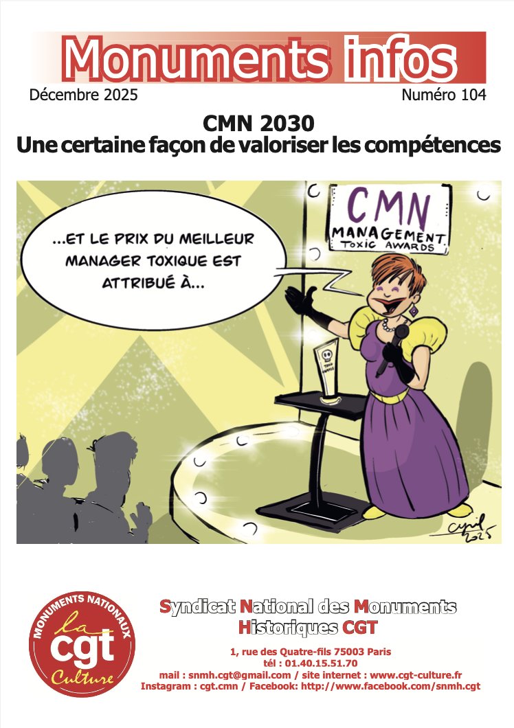 Le retour du roman national et les moyens de le combattre. 
J'ai eu le plaisir d'être interviewé sur ces sujet dans le dernier n° de "Monuments infos" de la CGT Culture
Pour le télécharger, c'est ici : cgt-culture.fr/wp-content/upl…