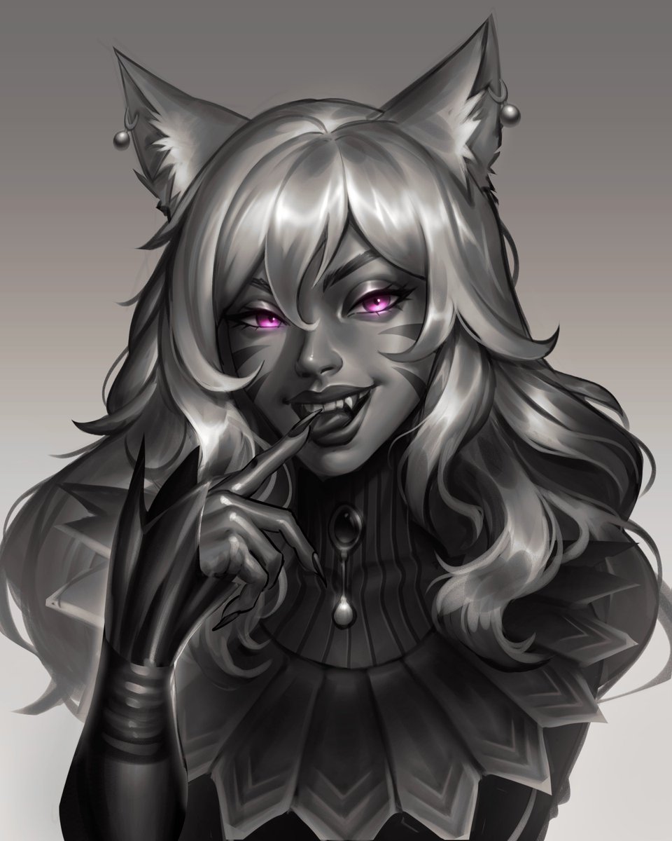 RedaDraws's tweet image. Sketch commission done for @/tacocat242