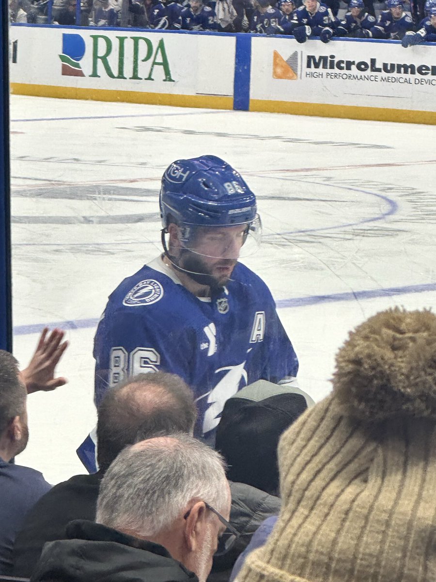 Mood still this morning… 

Really hope Hagel is alright. I missed the hit, but Jake’s response said enough. 

📸- me

#gobolts
#gethealthy
#tblightning 
#kuuuuch