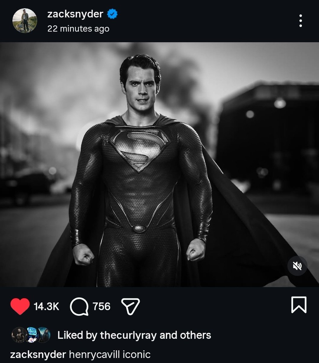 jkbaker1117's tweet photo. Truly iconic! Henry is Superman 🔥 
#RestoreTheSnyderVerse https://t.co/dqivZsfcS7