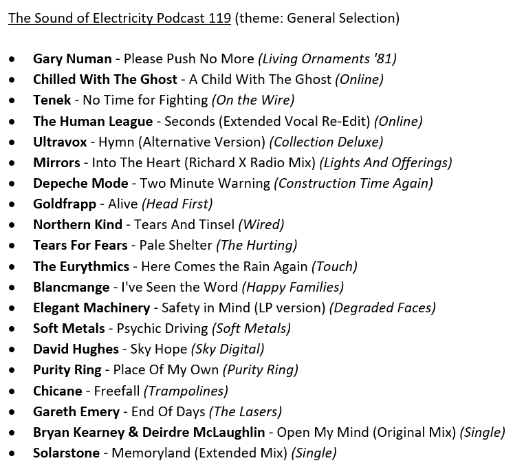 Sound Of Electricity tweet media