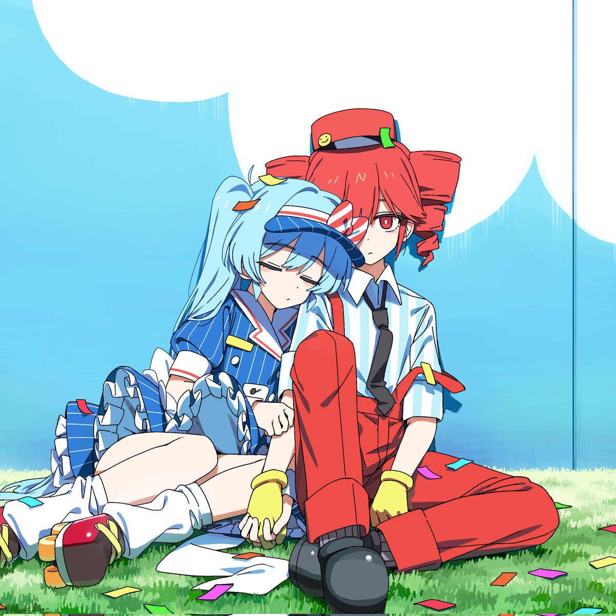 _111___111_'s tweet image. 개인적으로 채널님의 미쿠와 테토 그림에서는 압도적인 "테토미쿠" 무드가 느껴져서 좋음. 항상 테토 쪽이 미쿠를 받쳐주거든... (서방력ㅁㅊ) 미쿠가 정신적으로 위태로워졌다(+위험하다)는 사실을 알아챘는데도 끝까지 곁에 있어서 같이 미치는 선택을 한 테토야말로 찐광기순애공이다.