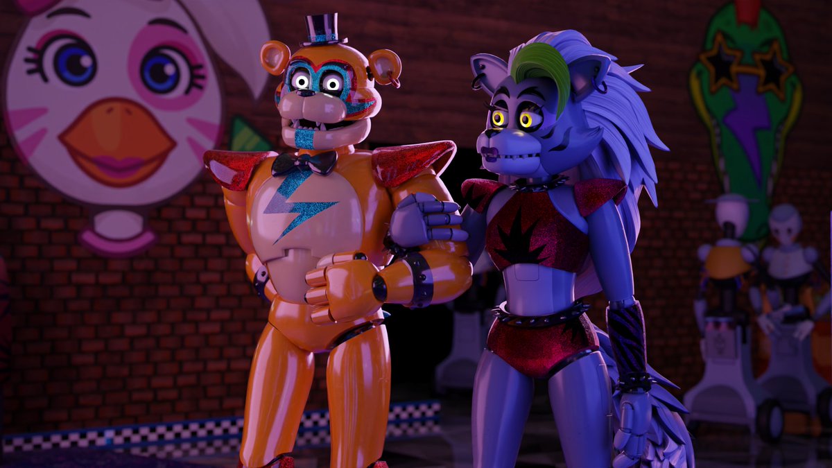 So I make this as when <a href="/kellengoff/">Kellen Goff 🎤🐻🎩 FNAF 2 OUT NOW!!!</a> and <a href="/Martholio/">Marta Svetek</a> were at #fnaf2movie premiere requested by <a href="/ItsGlamFreddy/">Glamrock Freddy</a>, <a href="/RoxyTheW0lf/">Roxanne Wolf</a> (Just in case for you to see it)
#FNAF #fnaffanart  #roxannewolf #glamrockfreddy