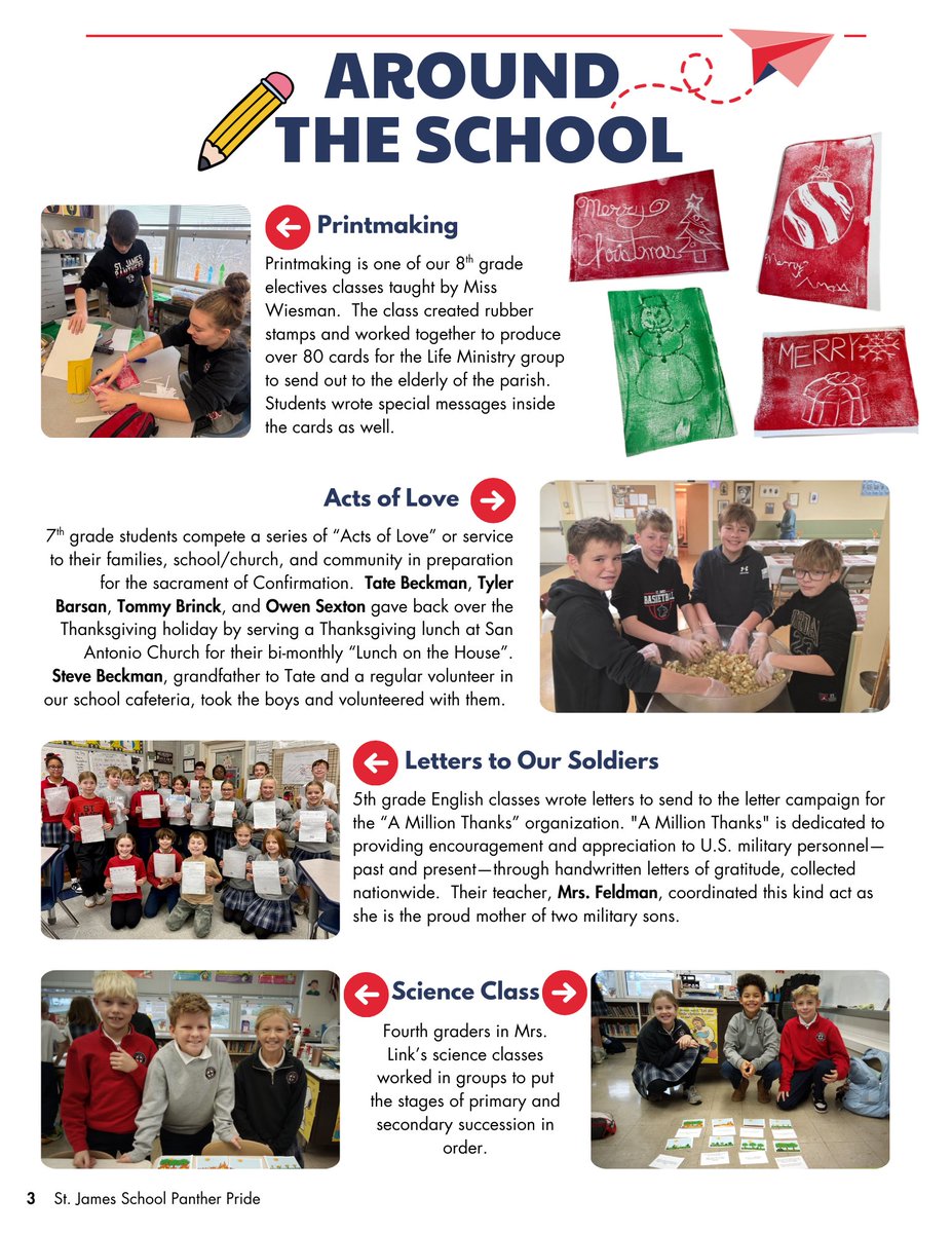 St. James School WO tweet media