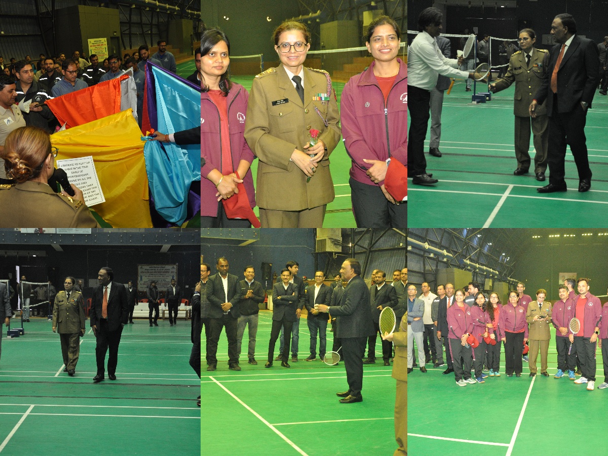 🏸 एएआई अखिल भारतीय अंतर-क्षेत्रीय बैडमिंटन प्रतियोगिता 2025 का उद्घाटन आज अमिताभ बच्चन स्पोर्ट्स कॉम्प्लेक्स, प्रयागराज में मुख्य अतिथि ED/Principal, CATC द्वारा किया गया।
कार्यक्रम में GM (CNS) CATC, GM (ATM) CATC एवं APD प्रयागराज सहित अन्य कर्मचारीगण उपस्थित रहे।
#AAI #CATC