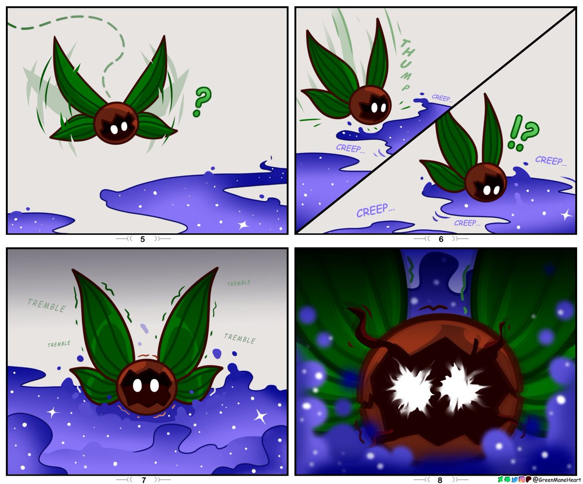 🟣Shadow Play ~ PART 2 🥥 Drew and Cocofly playing around with the shadow  plants again and ohh... Hope y'all enjoy~ #pvz2 #pvz #comic #pvzcomic  #pvzoc #plantsvszombies, image size:1200x996
