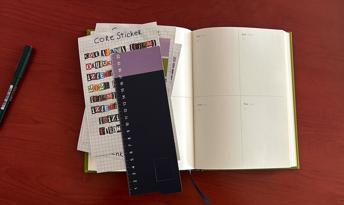 berceste_99's tweet image. Core ajandam da geldiğine göre hayatımı düzene koyabilirimmmm, hiç ajanda kullanmamıştım çok heyecanlandım