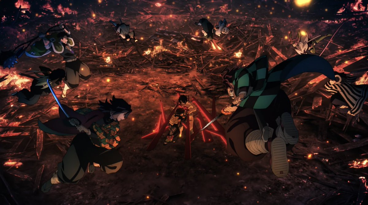 #DemonSlayer 
Demon Slayer: Kimetsu no Yaiba season 4: The Hashira Training Arc
Episode 8: The Hashira Unite

Part 4: “ The Bait 💥 “

By me 📸