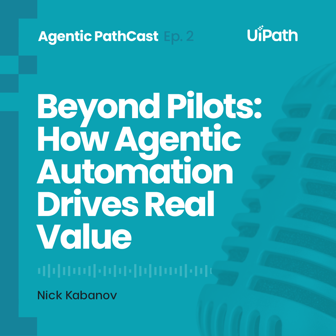 eudit's tweet photo. On this episode of Agentic PathCast: 95% of #GenAI pilots fail to deliver ROI. Why? They’re not built to scale. We unpack new MIT research on the GenAI Divide—and how platforms like @UiPath turn AI from isolated experiments into real business outcomes - https://t.co/LEXZzjPPfd https://t.co/ZepTcoujGm