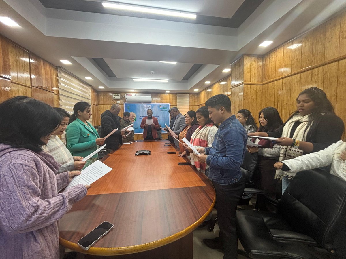 As part of Swachhta Pakhwada (16–31 December), our office observed the programme with the taking of the Swachhta Pledge, reaffirming our collective commitment towards cleanliness, hygiene, and a pollution-free environment.
#SwachhtaPakhwada #SwachhtaPledge <a href="/PMOIndia/">PMO India</a> <a href="/icarindia/">Indian Council of Agricultural Research.</a>