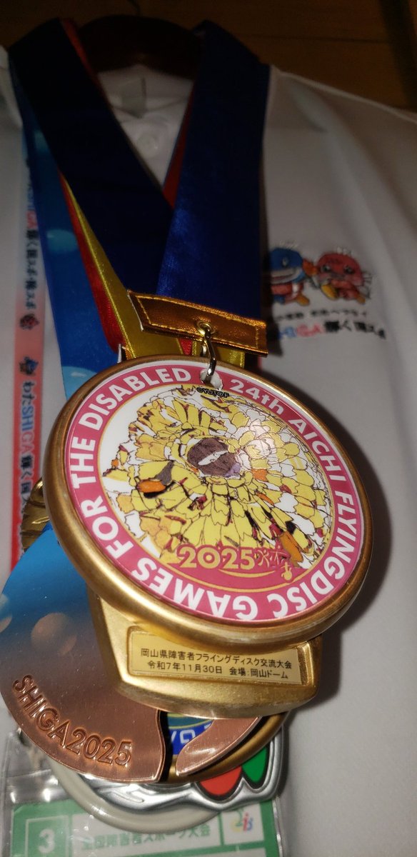 第1回全国大会 金メダル・銅メダル これにより獲得したメダルは 金🥇 16 銀🥈 7 銅🥉 4 敢🏆 1 の合計28個