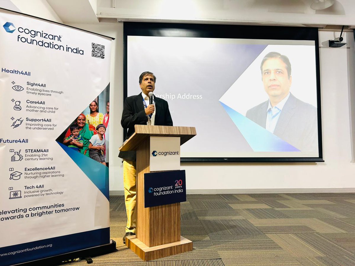 Cognizant Foundation India tweet media