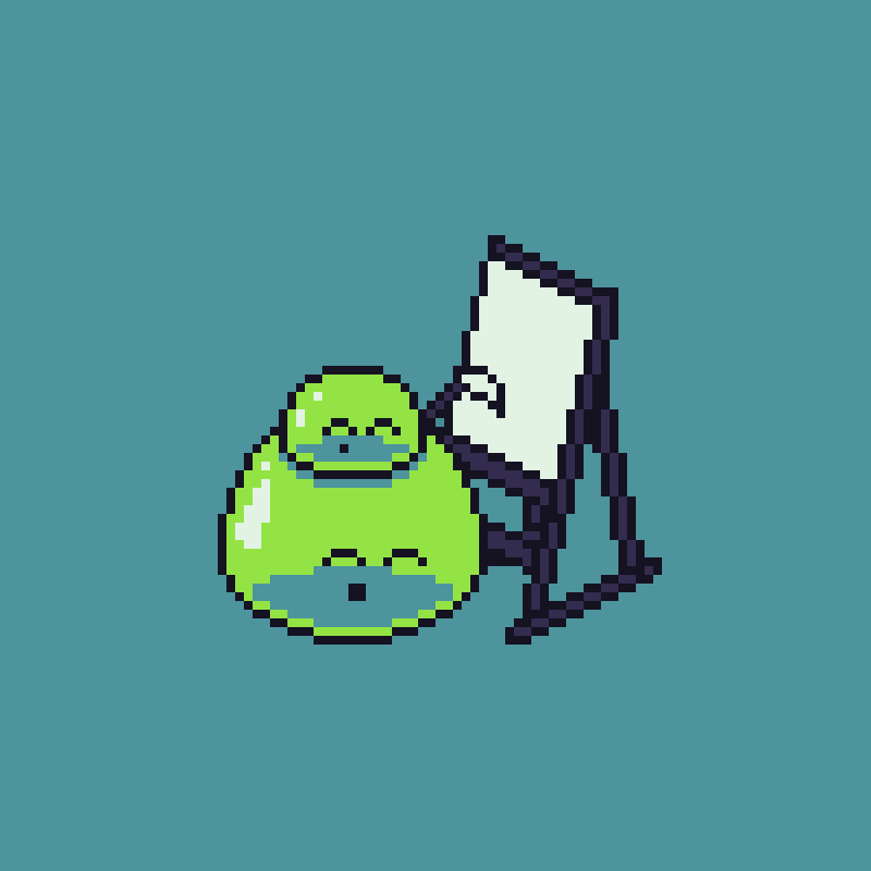 GulaManYOW's tweet photo. Slime Buddies on @basepaint_xyz https://t.co/apOve5WOeU