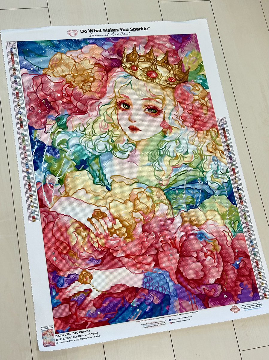 DACのChroma完成👸💐💖 モラレスさん人気なの納得🥹 めちゃくちゃ