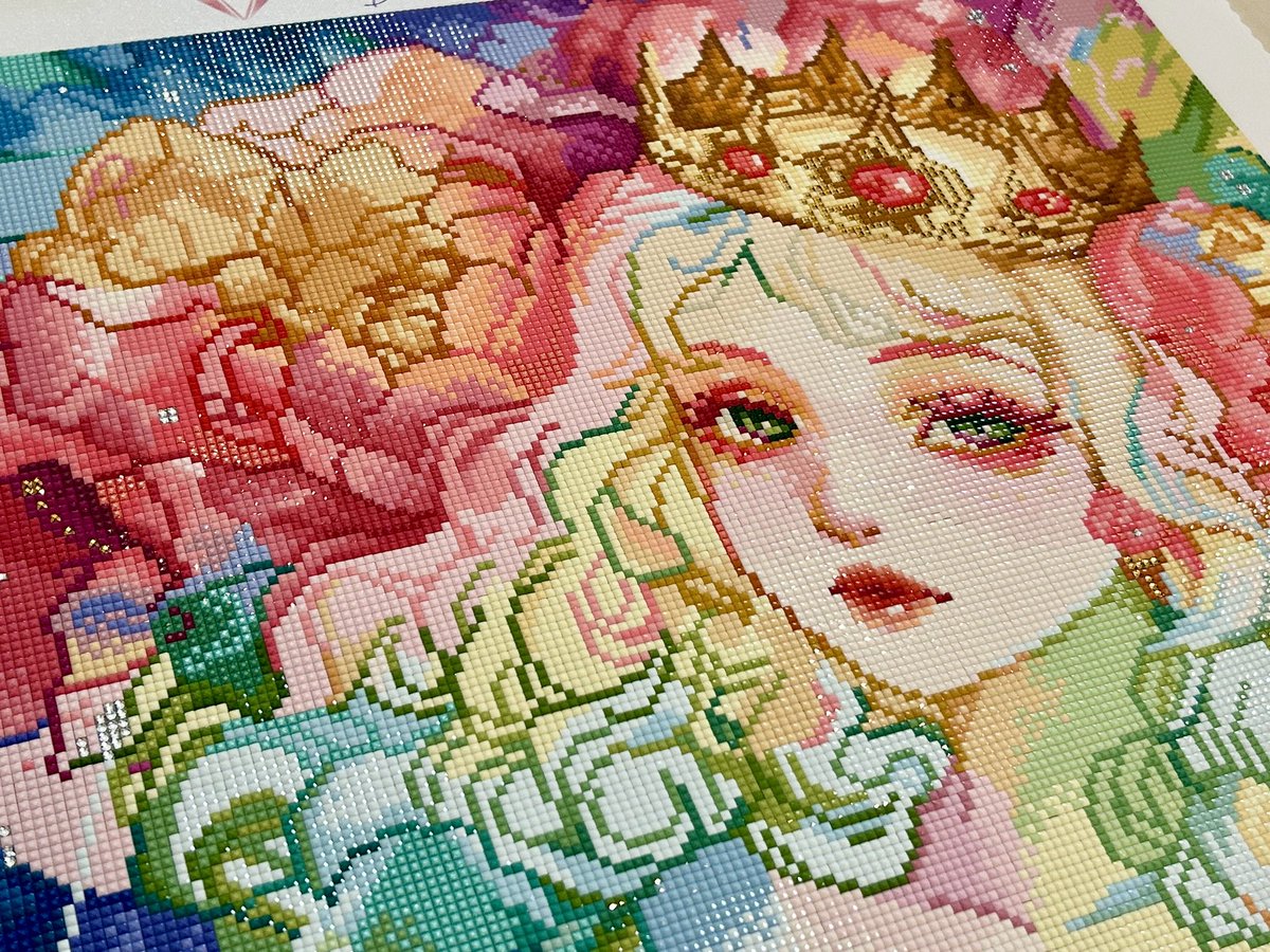 ダイヤモンドアートクラブ　モラレスさん作品　Mizuchira ダイヤモンドアートクラブ モラレスさん作品 Mizuchira Mizuchira