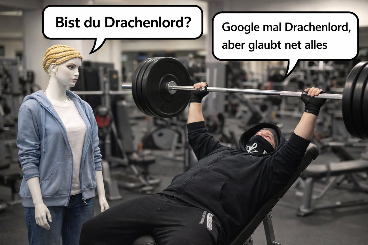 #Training läuft super
Nur die #Fans nerven wieder 
#Drachenlord