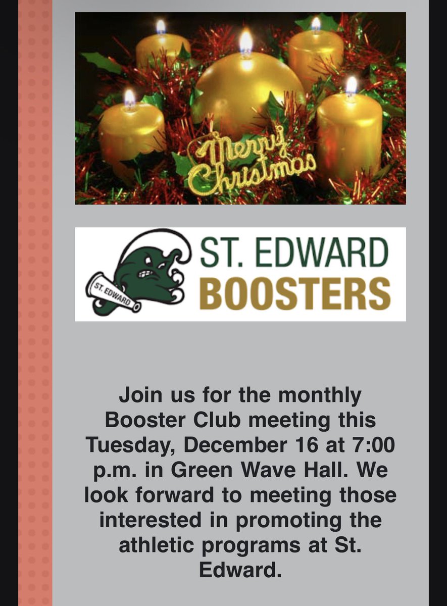 St. Edward Booster Club tweet media