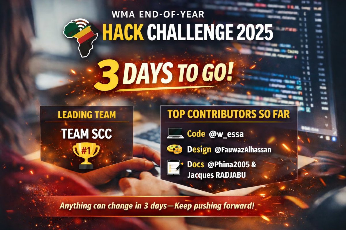 Wikimentor_A's tweet photo. https://t.co/hpaOIjq38p

#WikiMentorAfrica #WMAHackChallenge #WMAEoY2025 #WMAHackChallenge2025 https://t.co/TYzsRYyylD
