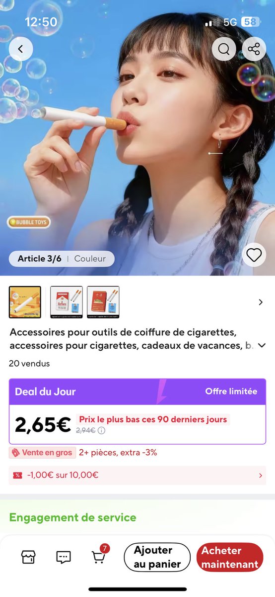 Comment je vais grave acheter ça pour mon gosse faudra pas appeler les services sociaux