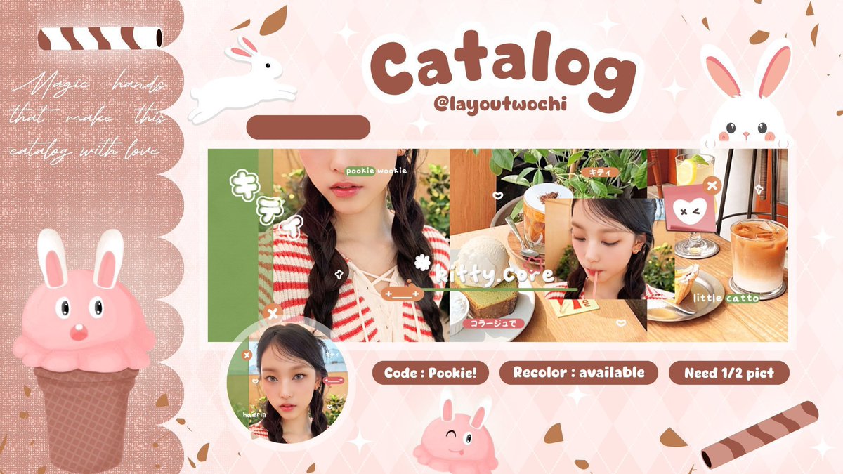 jtnnies's tweet image. retweet jika kalian mau catalog POOKIE!