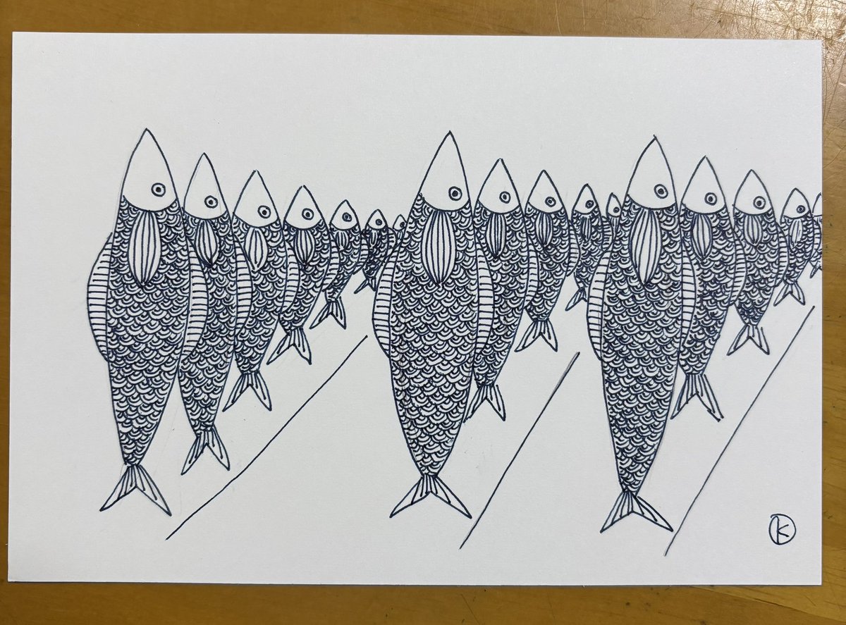 kimiuroko's tweet image. せいれ〜つ！！

#fish #art #pen #photo #diving #sea 
#魚　#海　#鱗　#ダイビング　#釣り
#水族館　#インテリア　#ハンドメイド
#イラスト　#ペン　#写真　#アート