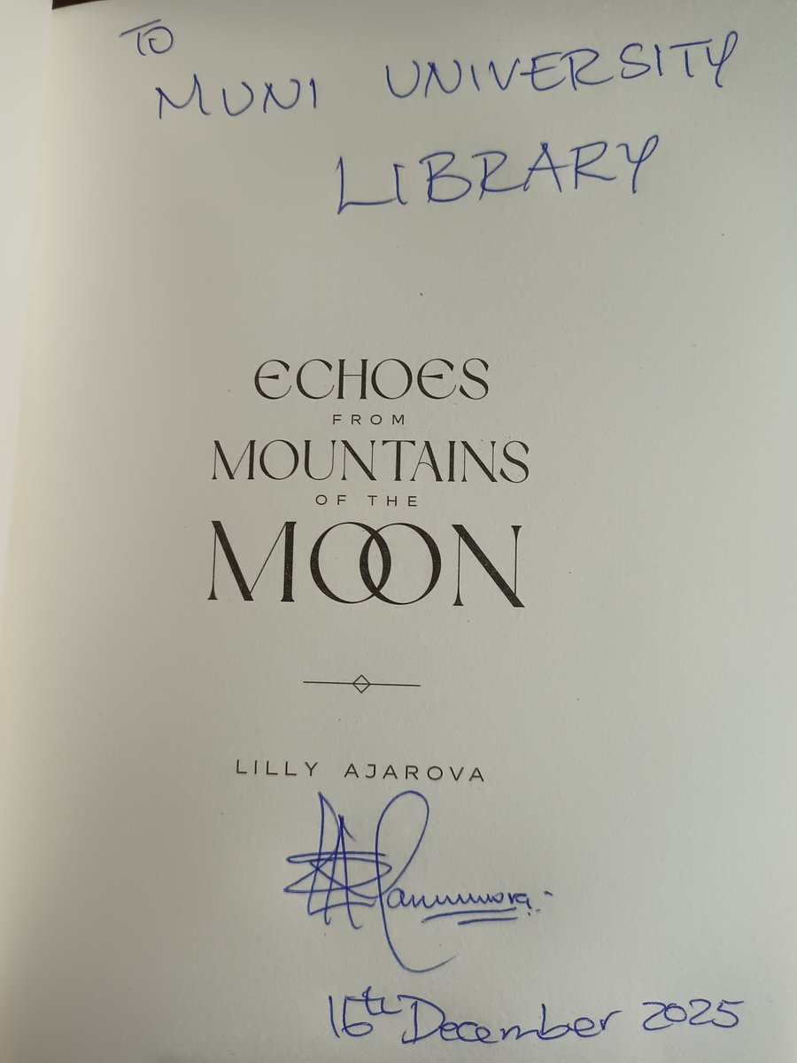 Muni University Library tweet media