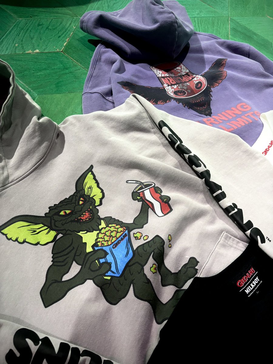 MILKBOY 2025 WINTER COLLECTION PICKUP ITME☑️ GIZMO MAYHEM L.S.