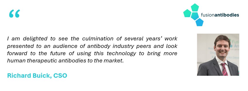 WalbrookPR's tweet photo. 🚀@FsnAntibodies - Launch of OptiMAL® platform at the Antibody Engineering and Therapeutics conference in San Diego

➡️Incorporates #FAB's naïve, synthetic library of antibody sequences &amp; the Mammalian Display
📜Protected under US patent with patents pending in other territories https://t.co/kPohwyvof5