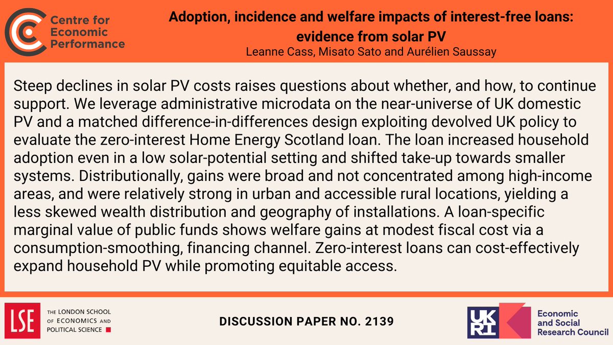Centre for Economic Performance tweet media