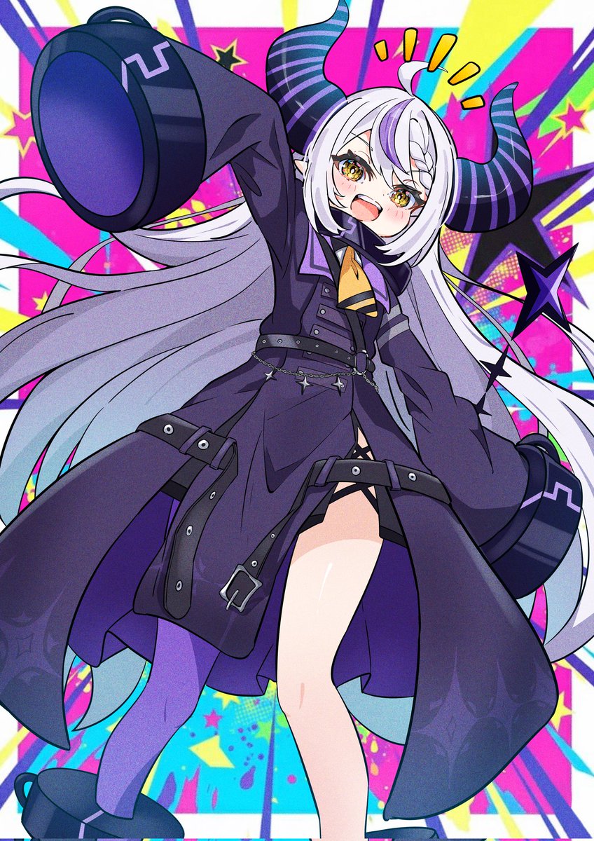 neko_skk's tweet photo. 🛸💜　#laplus_artdesu https://t.co/aMsrEwzvuF