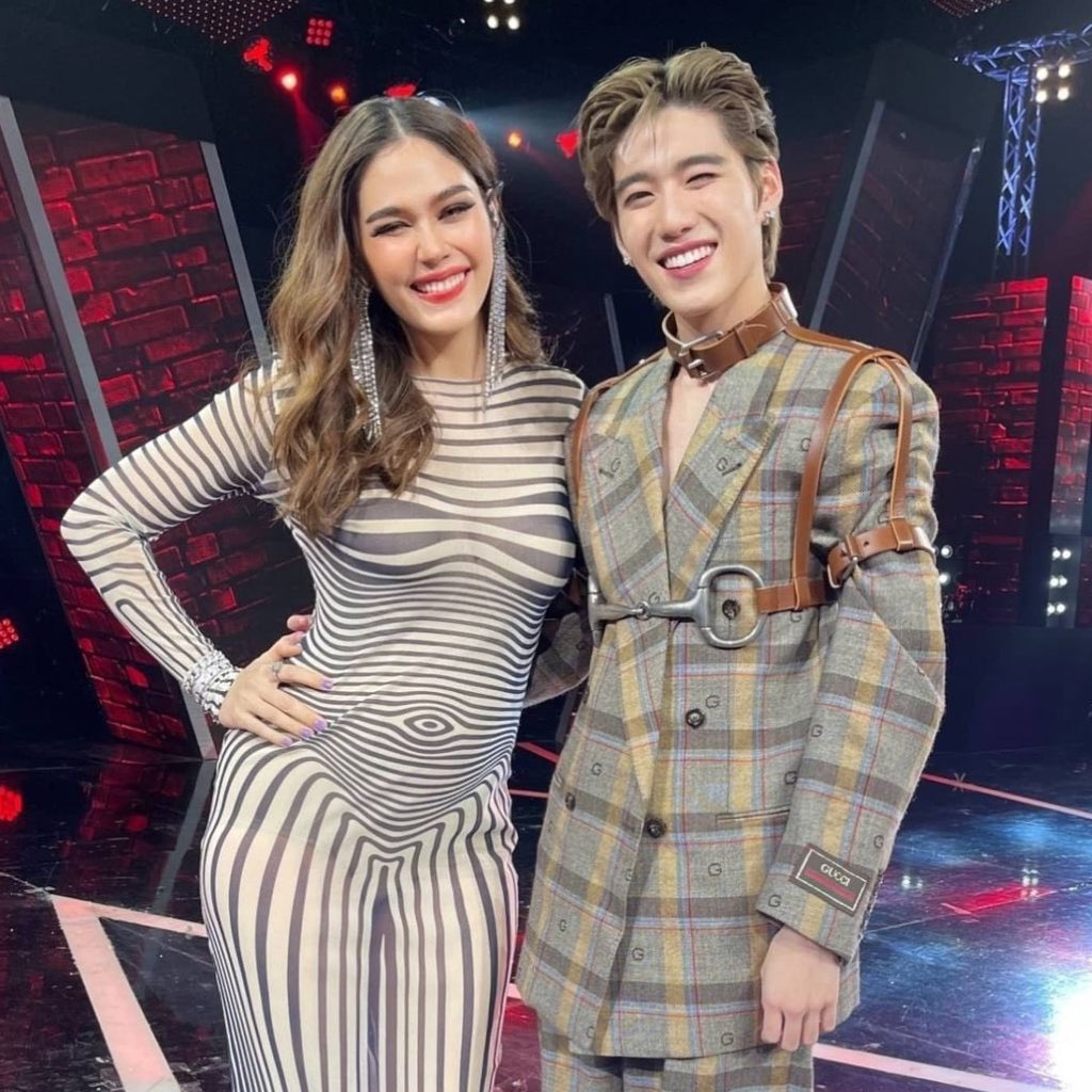 biwkeen's tweet image. tell me you’ve been so long being in this fandom without telling you’re still staying: nong abigail still in mummy’s tummy and now got to work with p’pp 😭😂