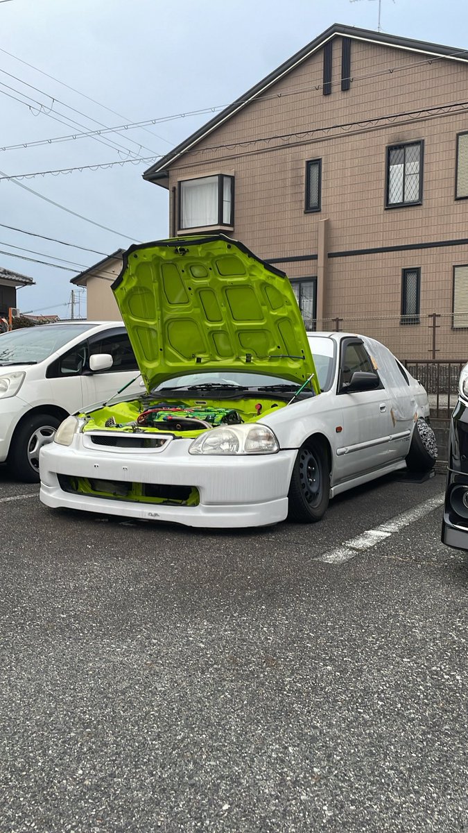 160万‼️(値下げあり)
ek4 b16a 5mt 19.1万km 修復歴なし
エンジン実働  書あり 車検なし
不具合と詳細はdmにて

売れたら乗り換える。売れんだら車検取って乗る。
#車売ります