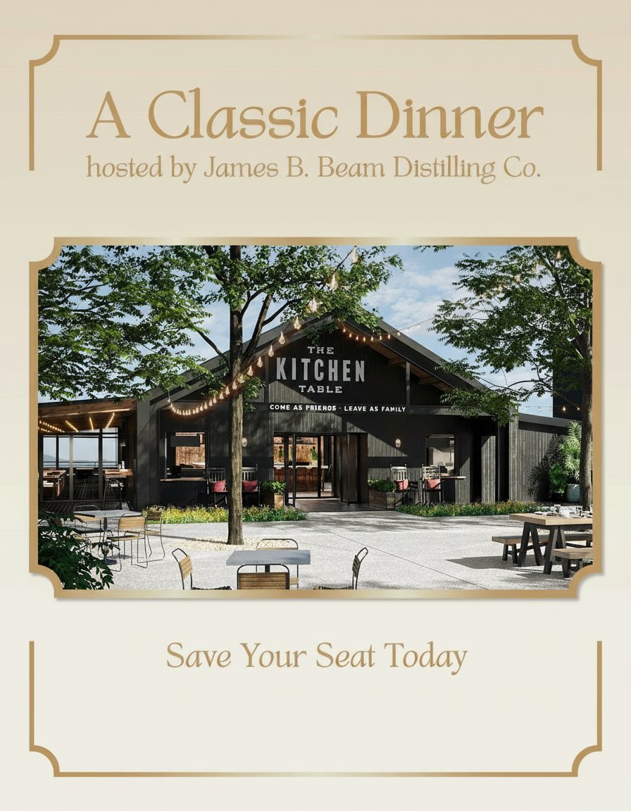 Savor an unforgettable evening at A Classic Dinner, hosted by James B. Beam Distilling Co. on Thursday, February 26.  🥃

Seats are limited — reserve yours today at bourbonclassic.com/thursday/. ✨

#BourbonClassic #KentuckyBourbon #JimBeam #BourbonEvents