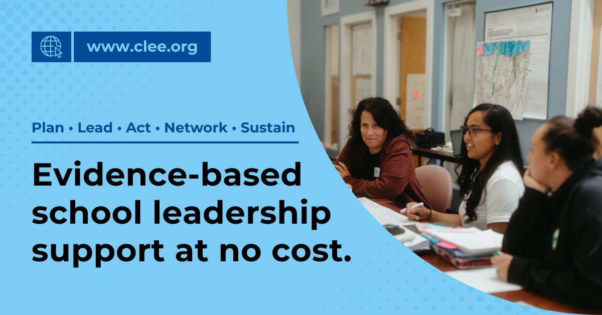 District leaders across New England are strengthening their leadership teams with CLEE’s fully funded PLANS program. PLANS provides personalized coaching and collaborative improvement to align priorities, retain talent, and accelerate measurable results. 

clee.org/plans/
