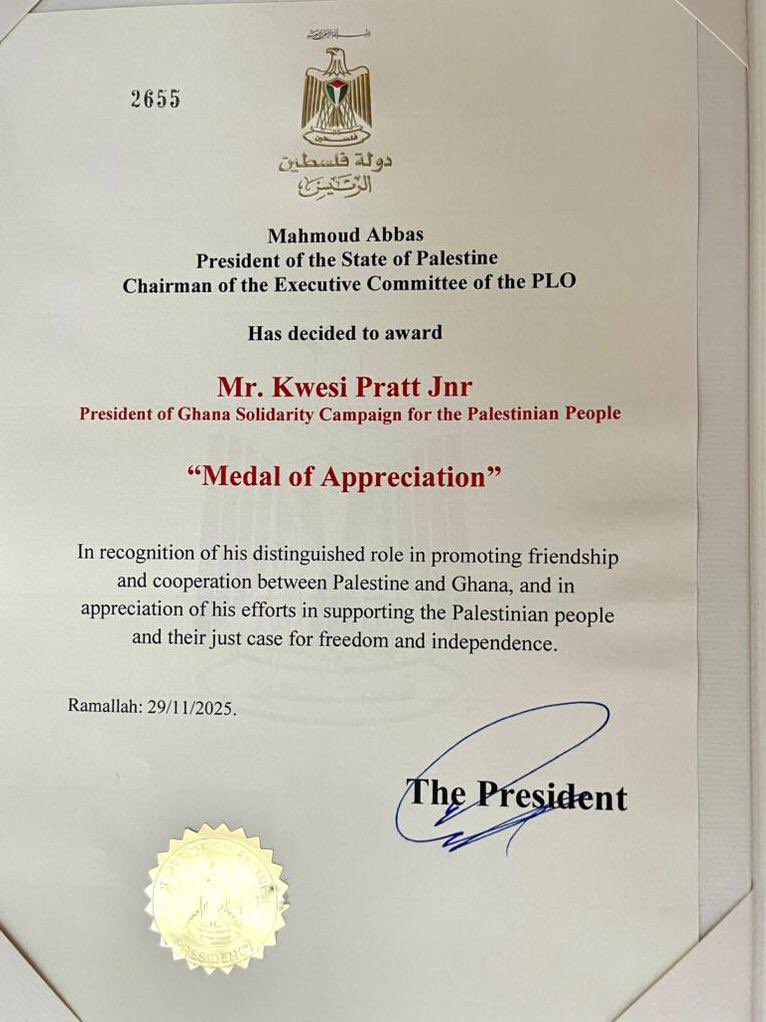 Kwesi Pratt Jnr. tweet media