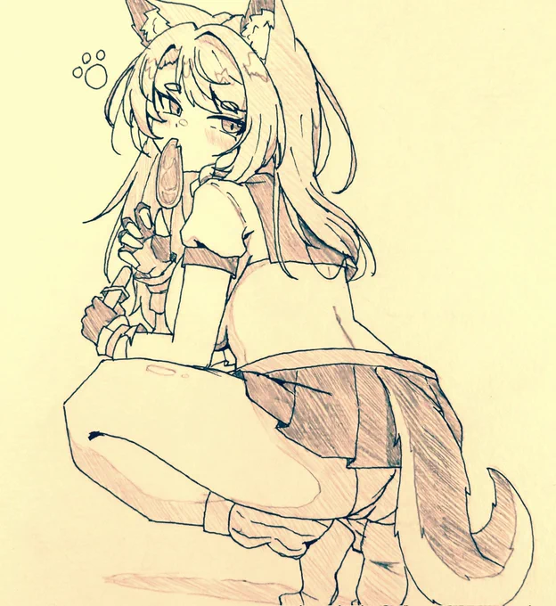 #アズールレーン つまみ食いわんこ